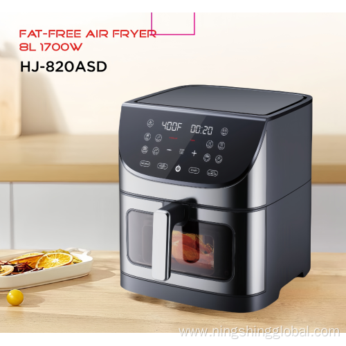 Hot Sale Stainless Steel 8L Digital Air Fryer